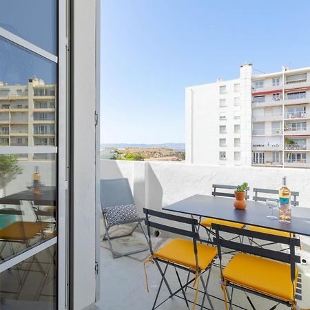 Maisonmars - Catalans Sur Mer - Appartement 1 Chambre - 4 Pers - Terrasse Vue Mer Clim Marselha Exterior foto